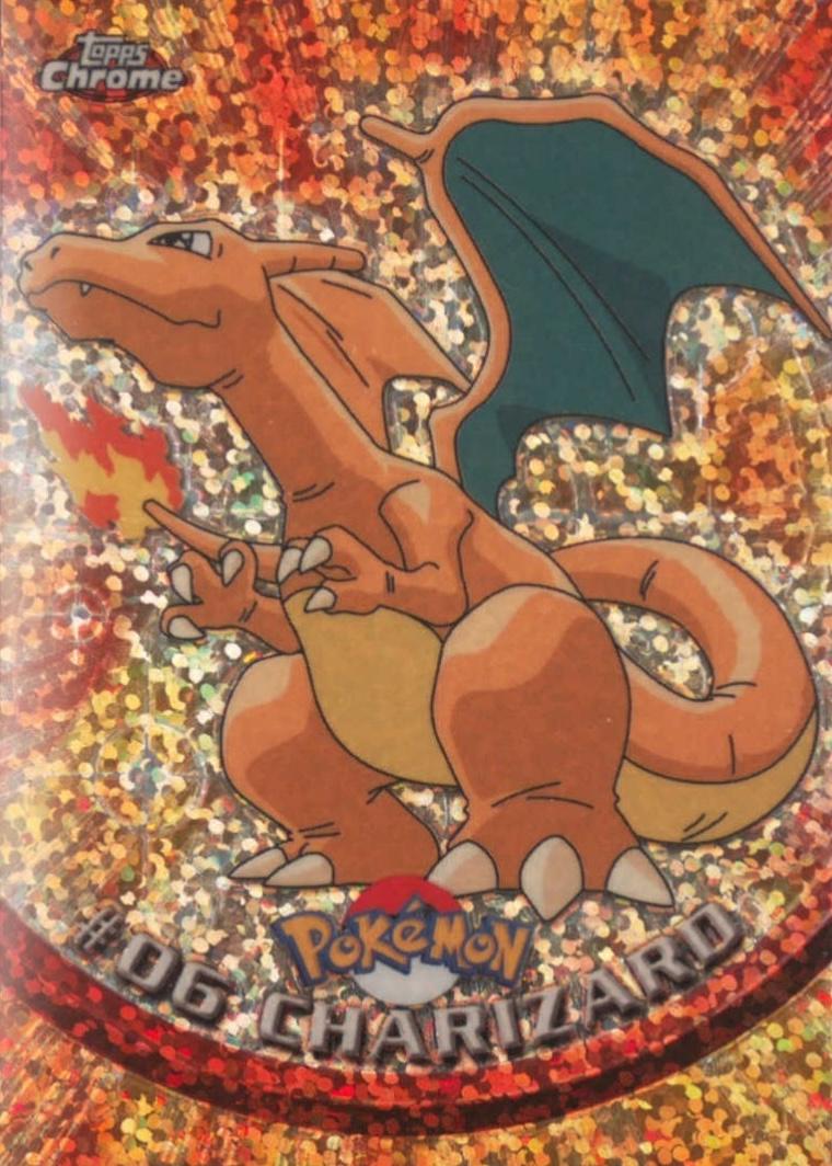 Charizard [Sparkle], 2000 Topps Chrome
