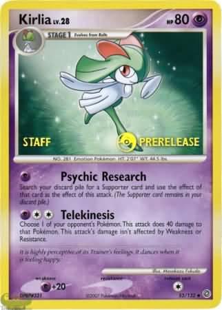 Kirlia [Pre-Release Staff], Secret Wonders