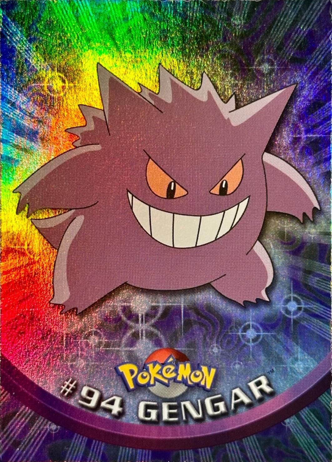 Gengar [Rainbow Foil], 2000 Topps TV
