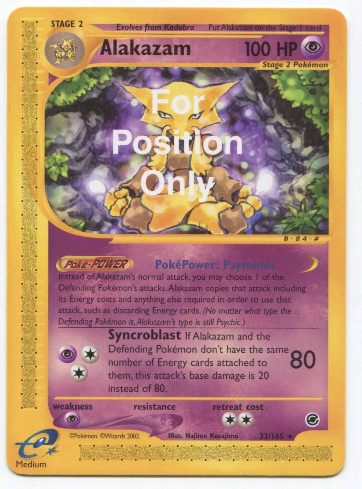 Alakazam [For Position Only], Expedition