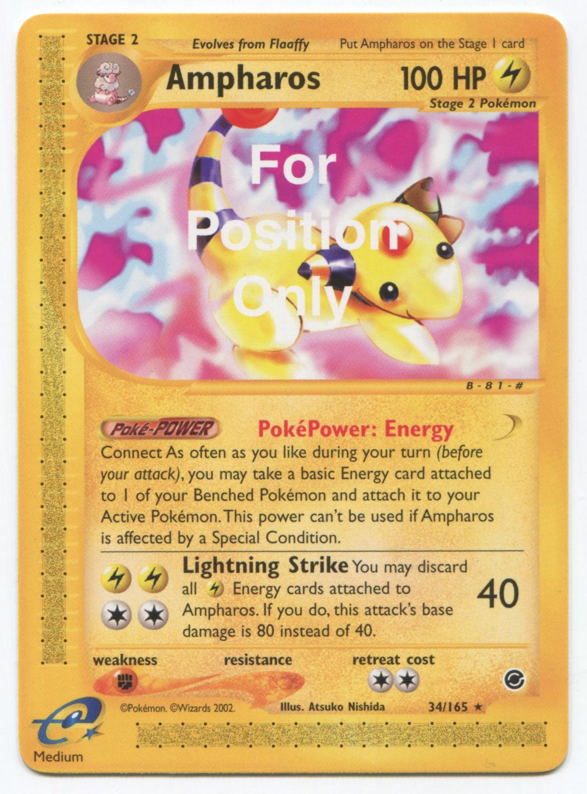 Ampharos [For Position Only], Expedition