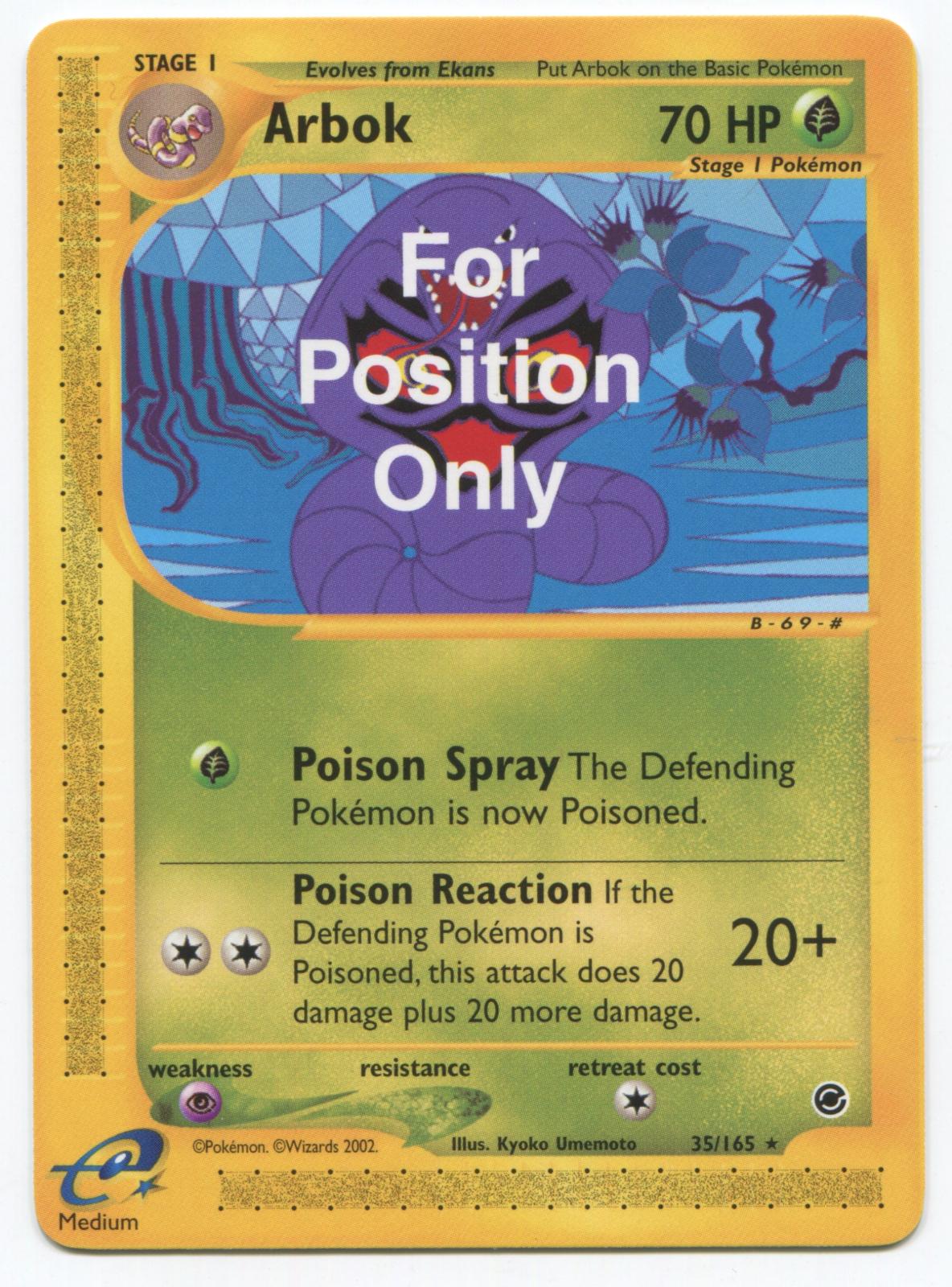 Arbok [For Position Only], Expedition
