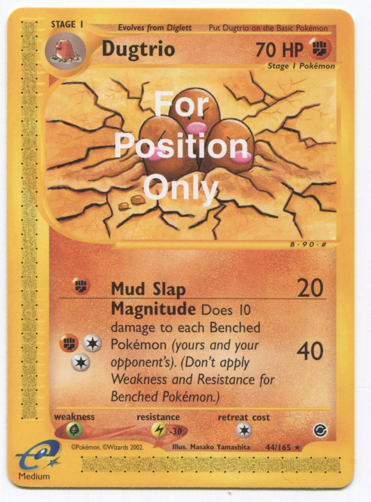 Dugtrio [For Position Only], Expedition