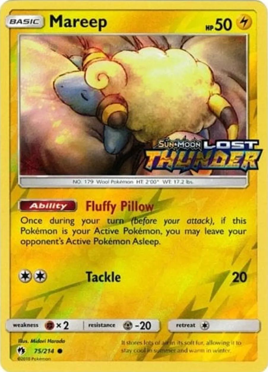 Mareep [Stamped], SM - Lost Thunder