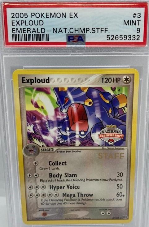 Exploud [Staff], EX Emerald