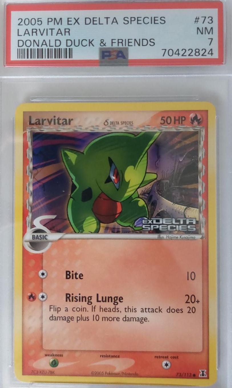 Larvitar [Donald Duck], EX Delta Species