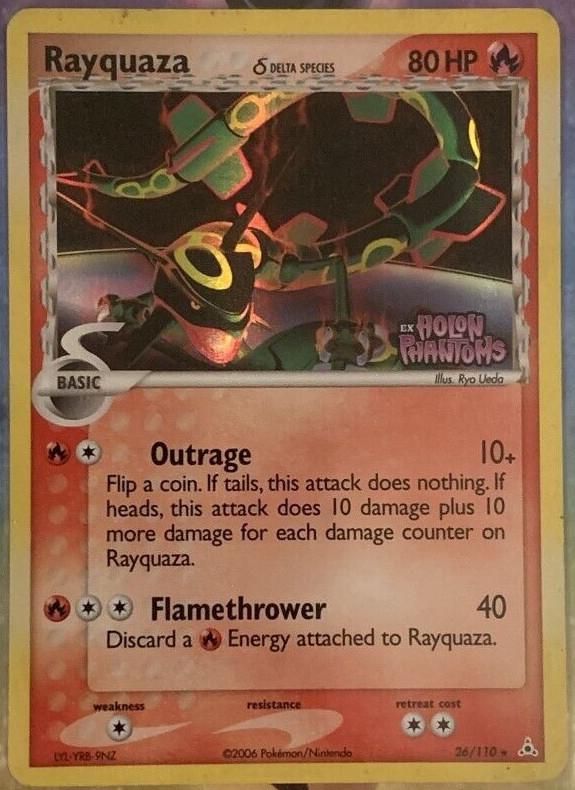 Rayquaza [Stamped], EX Holon Phantoms