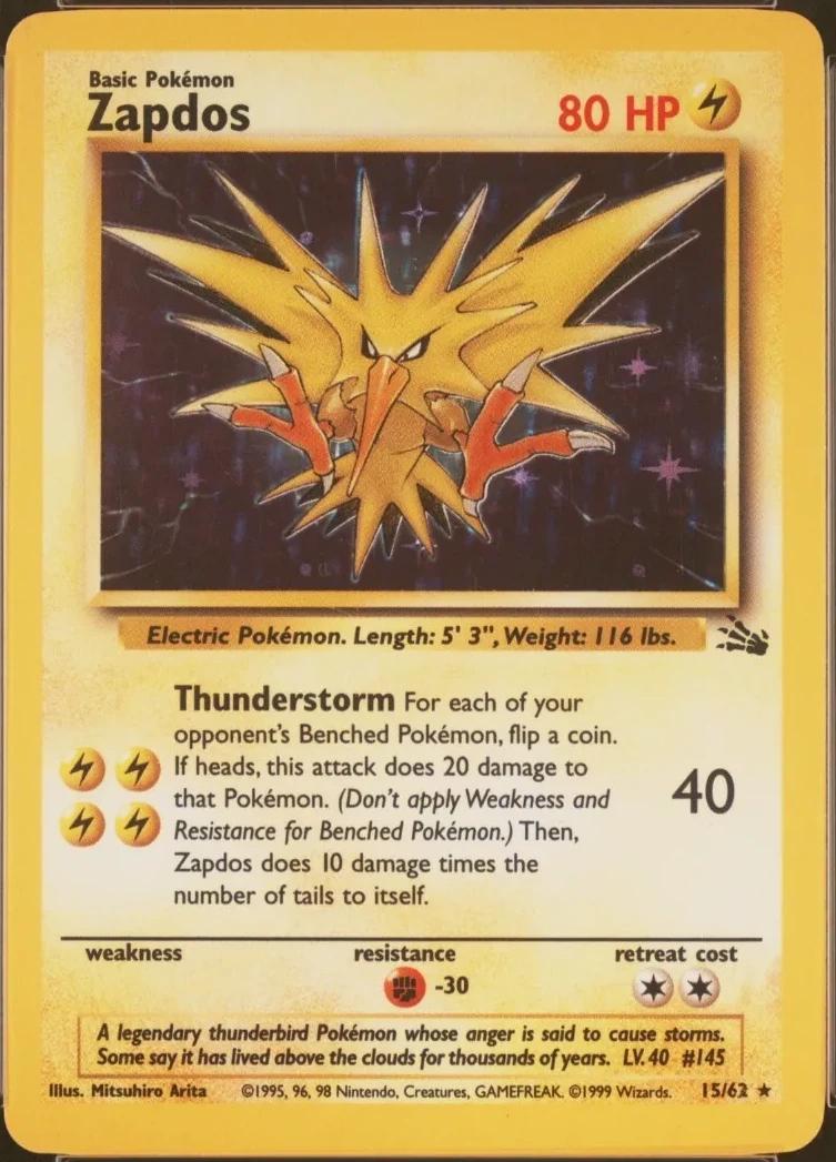 Zapdos [Corrected], Fossil