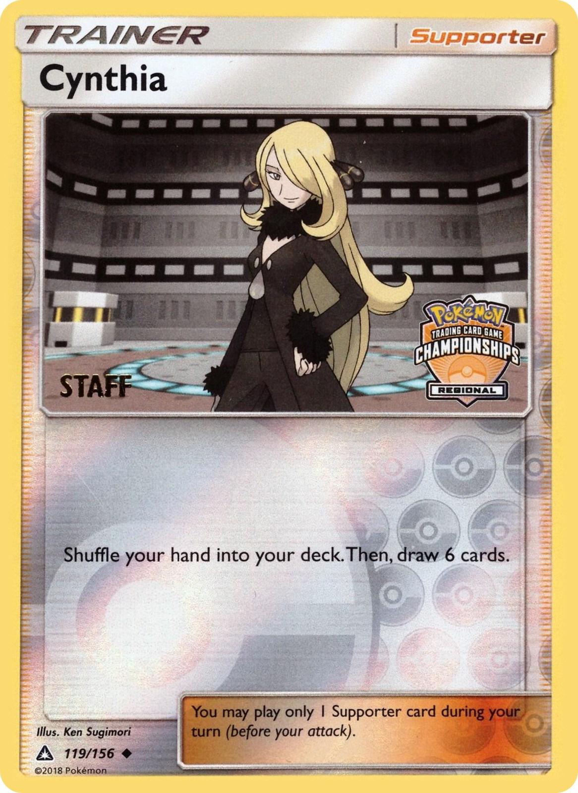 Cynthia [Regional Championship Staff], SM - Ultra Prism