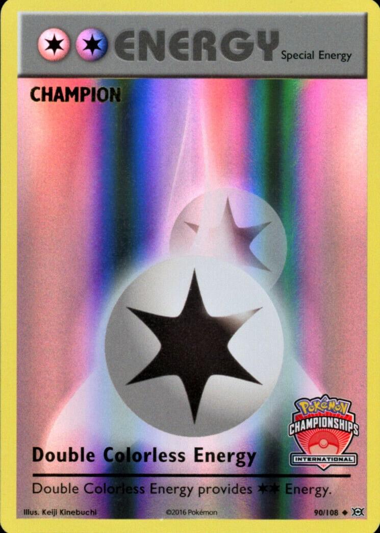 Double Colorless Energy [International Championships], XY - Evolutions