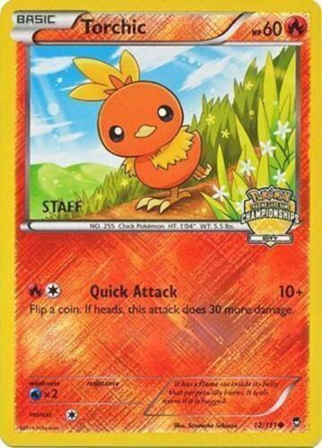 Torchic [City Champions Staff], XY - Furious Fists