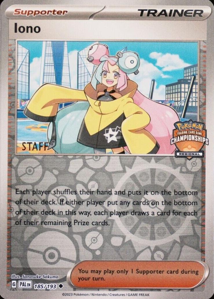 Iono [Regional Championship Staff], Paldea Evolved