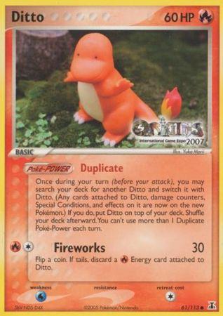 Ditto Charmander [Origins], EX Delta Species
