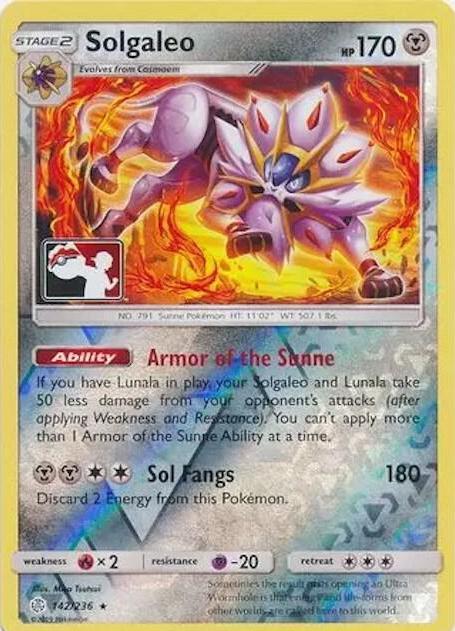 Solgaleo [Prize Pack], SM - Cosmic Eclipse