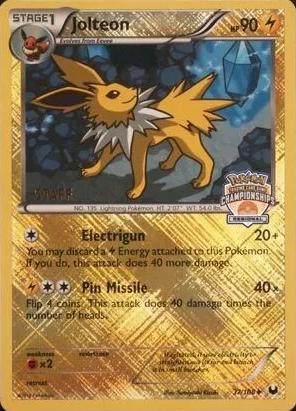 Jolteon [Staff Regional Championship], Dark Explorers