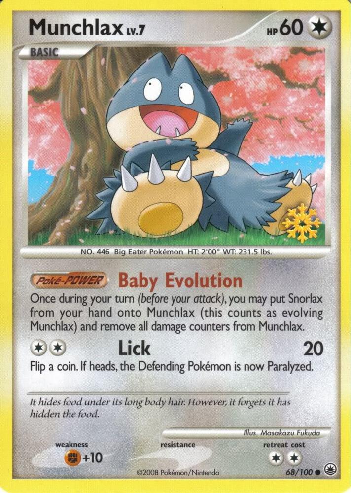 Munchlax [Snowflake Stamped], Majestic Dawn