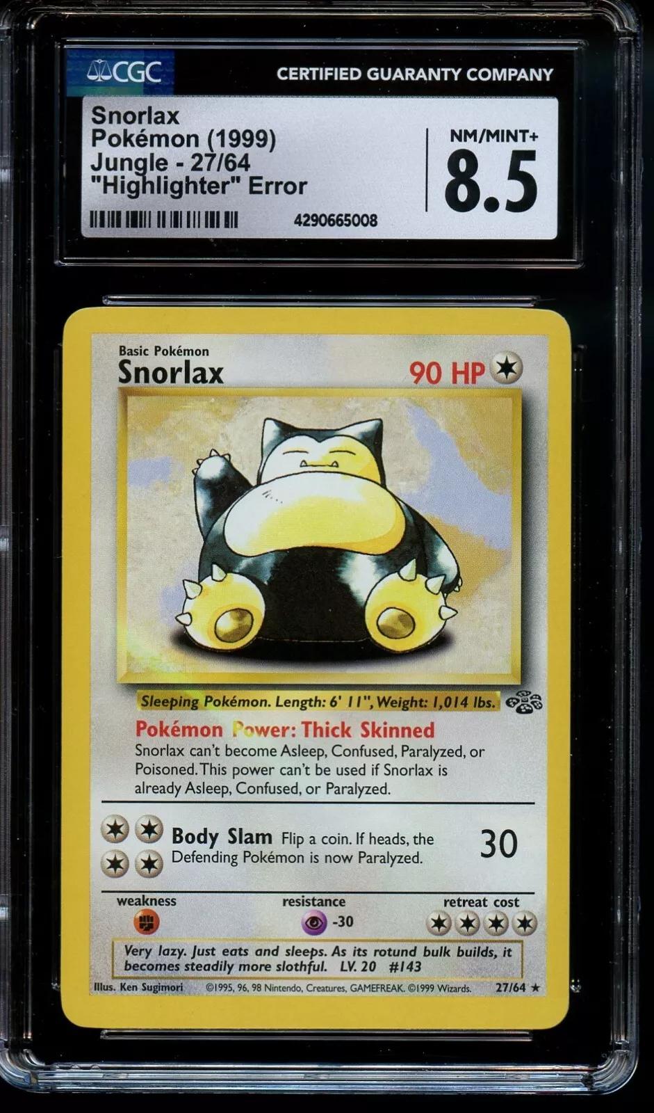 Snorlax [Highlighter Error], Jungle