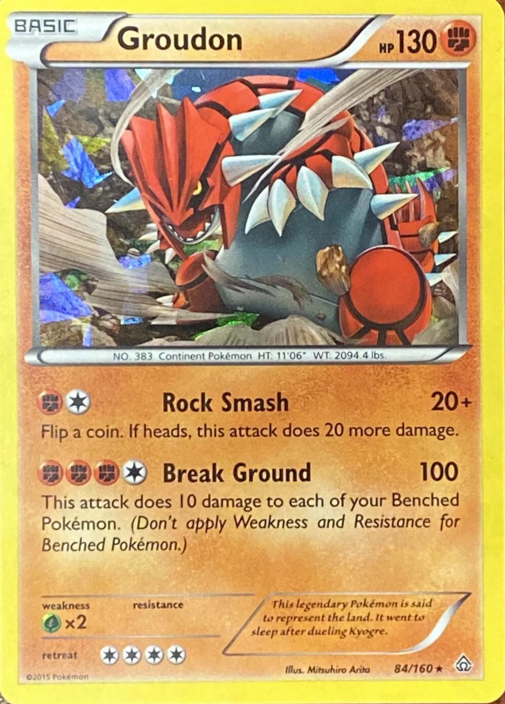 Groudon [Cracked Ice], XY - Primal Clash