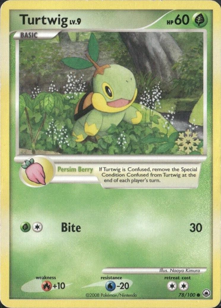 Turtwig [Snowflake Stamped], Majestic Dawn