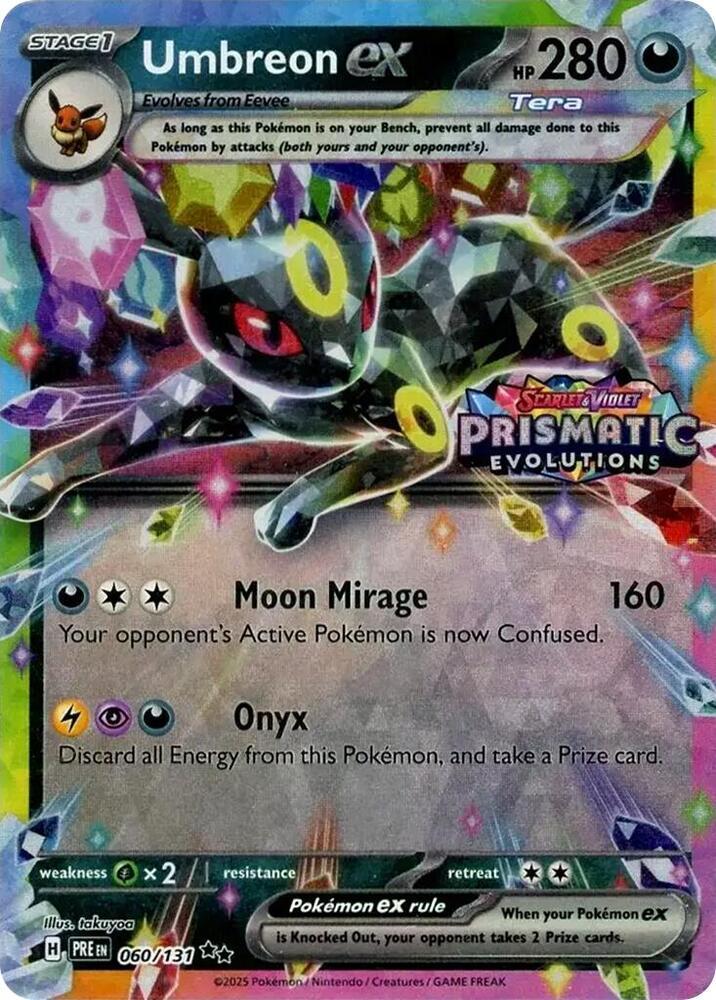 Umbreon ex [Stamped], Prismatic Evolutions