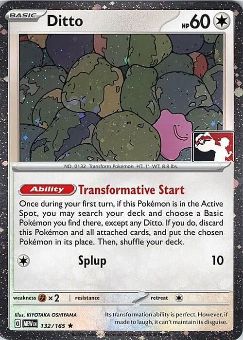 Ditto [Prize Pack], Scarlet & Violet 151