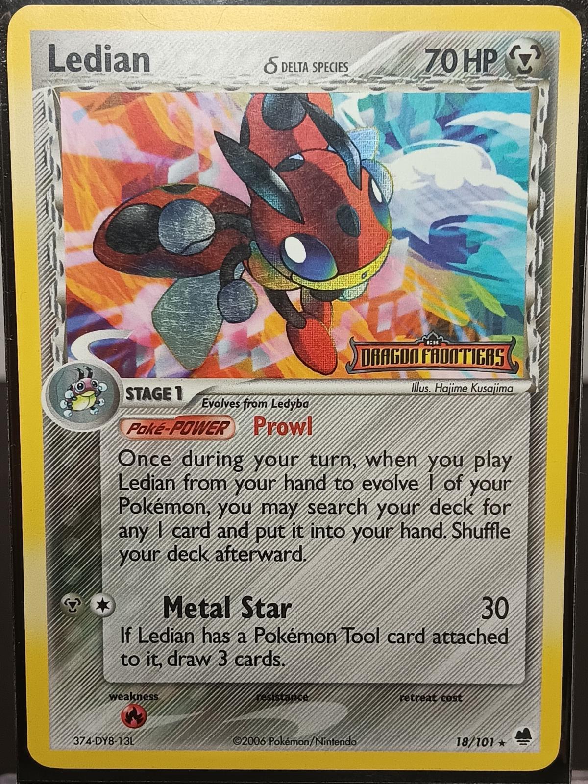 Ledian [Stamped], EX Dragon Frontiers