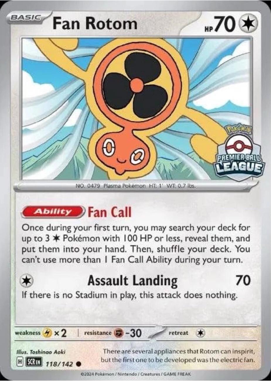 Fan Rotom [Premier Ball League], Stellar Crown