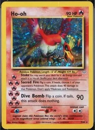 Ho-Oh [Double Holo Error], Neo Revelation
