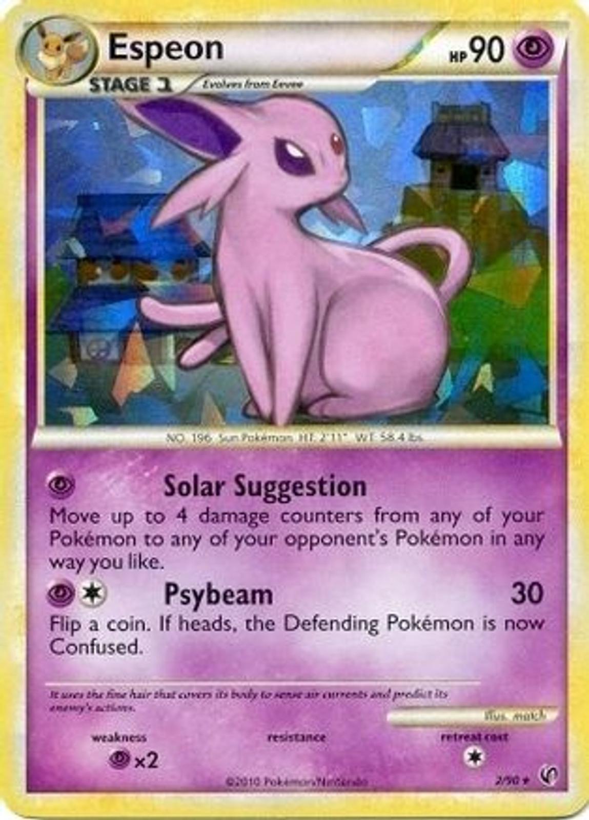 Espeon [Cracked Ice Holo], Undaunted