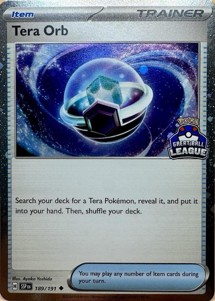 Tera Orb [Great Ball League], Surging Sparks