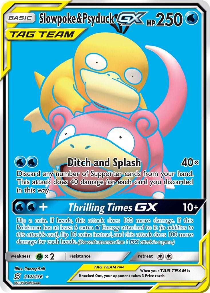 Psyduck & Slowpoke GX, SM - Unified Minds